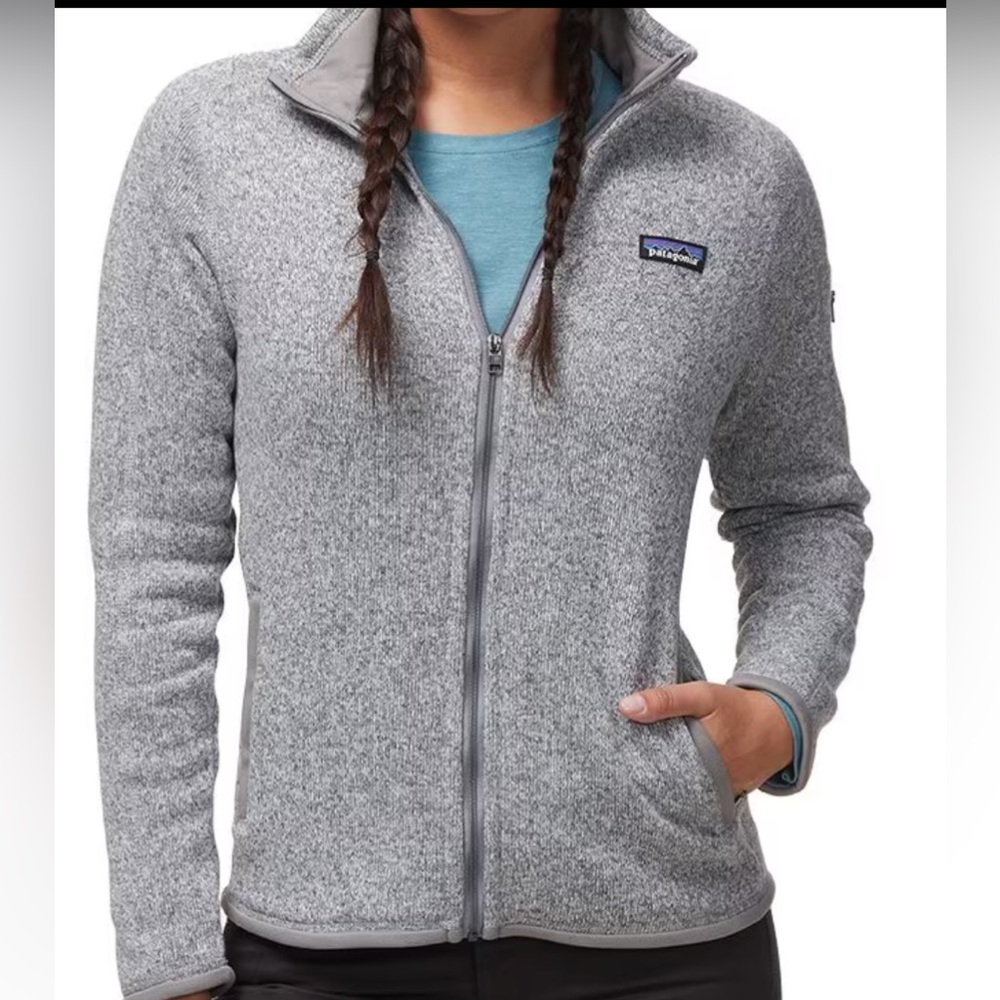 Patagonia Better Sweater Grey Zip Jacket Medium - Like New